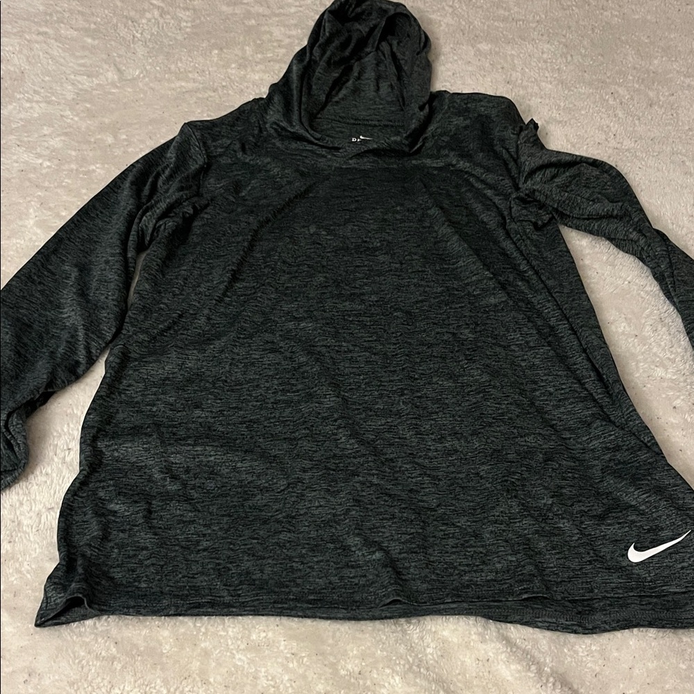 Nike Charcoal Gray Pullover Hoodie
